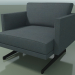 3d model Armchair for single occupants 5215 (H-legs, one-color upholstery) - preview