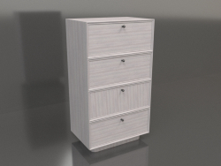 Chest of drawers TM 15 (604x400x1074, wood pale)