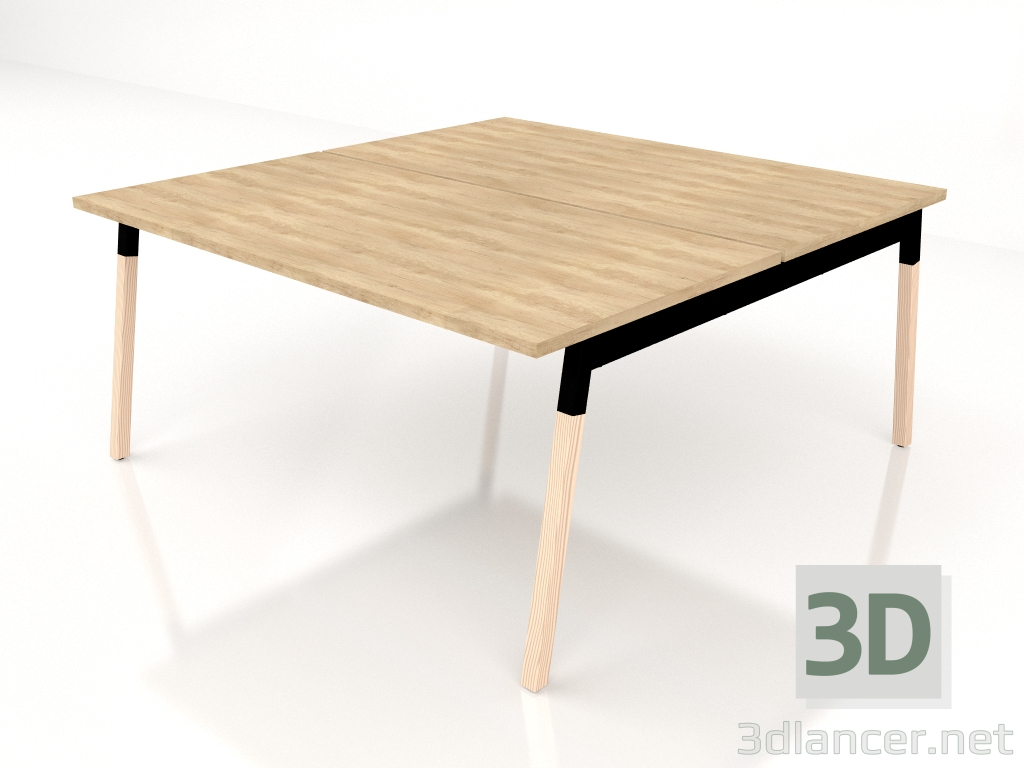 modèle 3D Table de travail Ogi W Bench Slide BOW34 (1600x1610) - preview