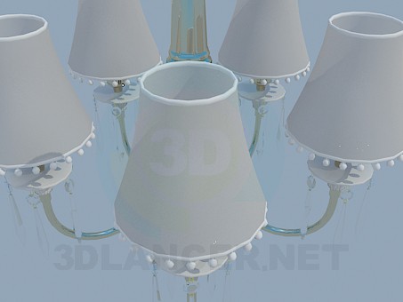 3d model Chandelier - preview 3d model Chandelier - preview