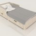 3 डी मॉडल बेड मोड सीएल (BNDCL2) - पूर्वावलोकन