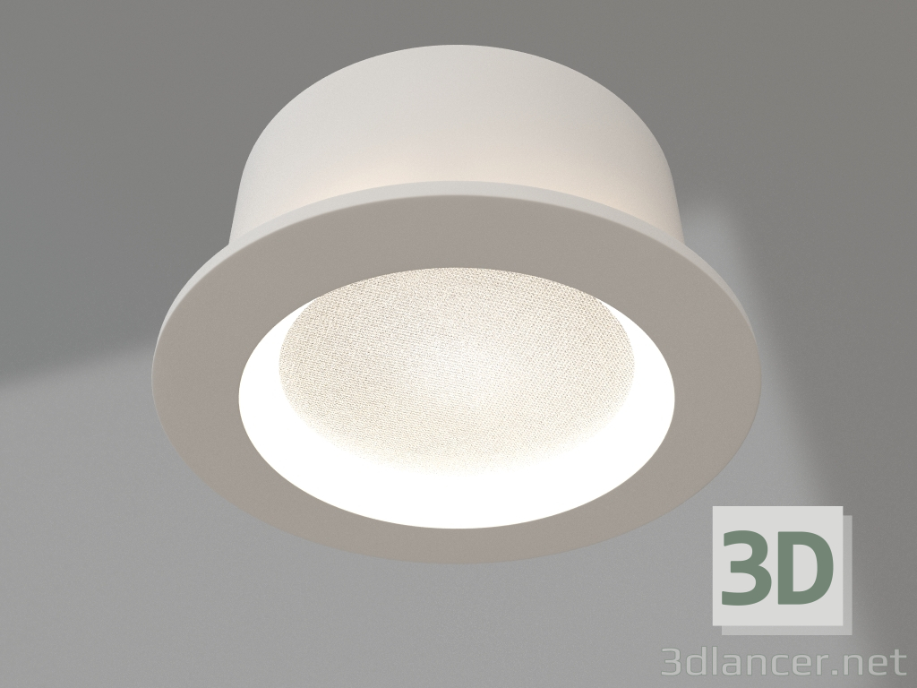 3D Modell LED-Lampe LTD-105WH-FROST-9W - Vorschau
