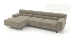 Sofa with ottoman CAMERTON (Brugal 54)