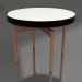 modèle 3D Table basse ronde Ø60 (Noir, DEKTON Zenith) - preview