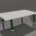 3d model Coffee table 120 (Bottle green, DEKTON) - preview