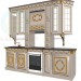 Modelo 3d Cozinha em estilo barroco - preview