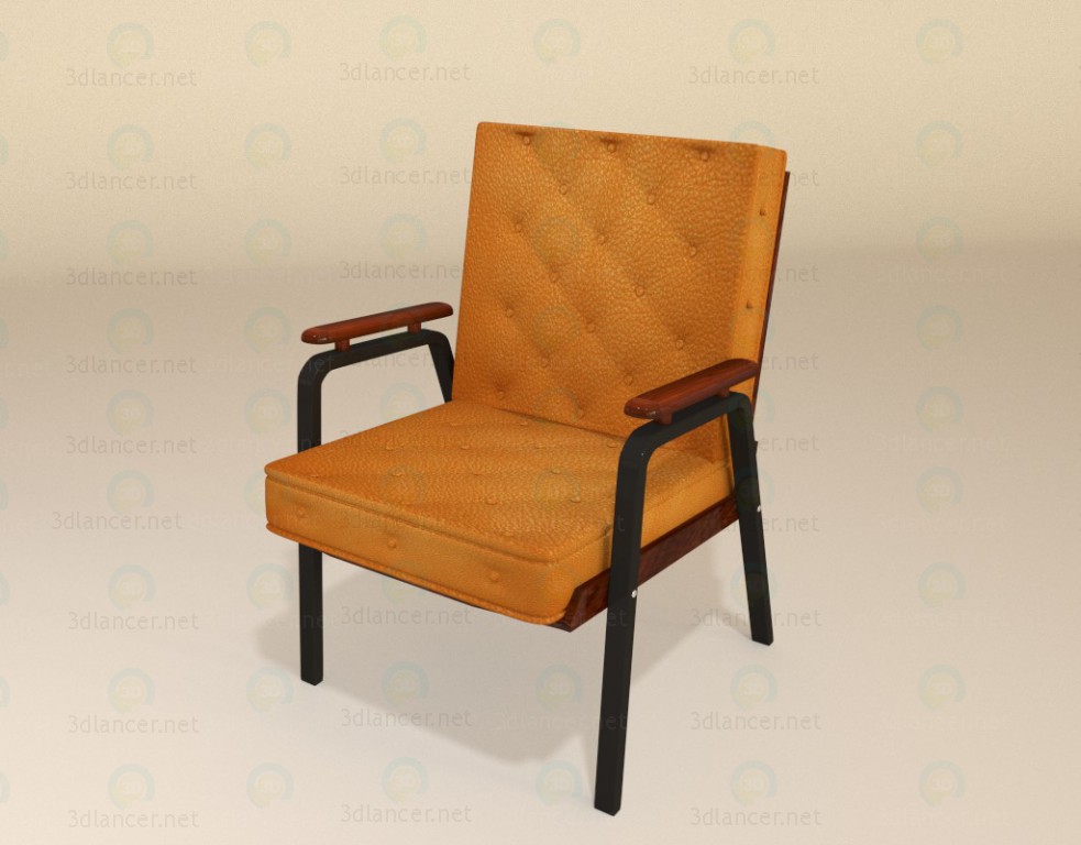 3d model Sillón - vista previa