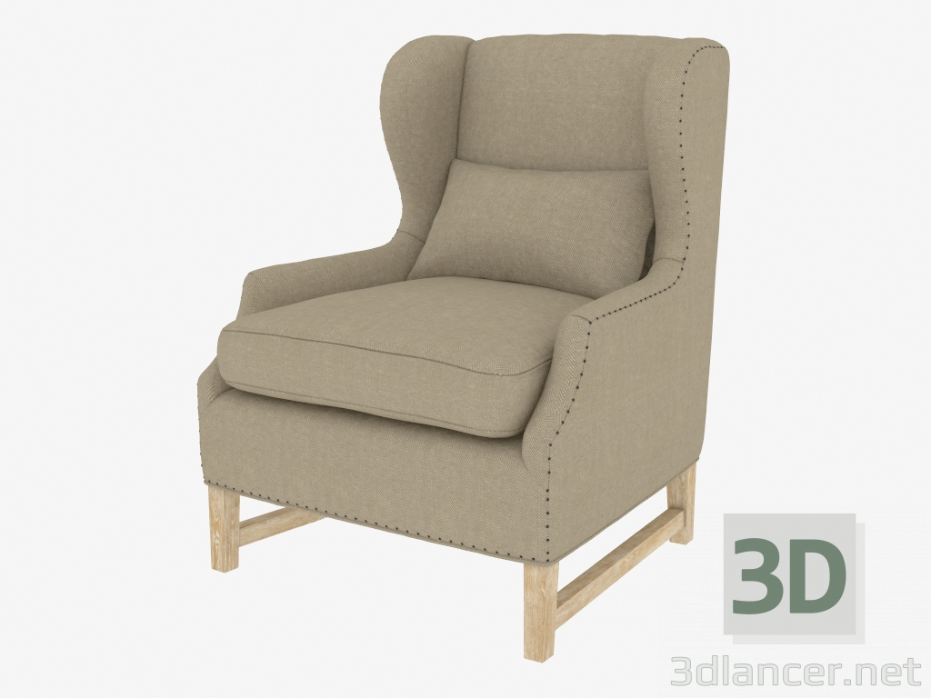 3 डी मॉडल आर्मचेयर GRACIA कुर्सी (7841.1002 एच) - पूर्वावलोकन