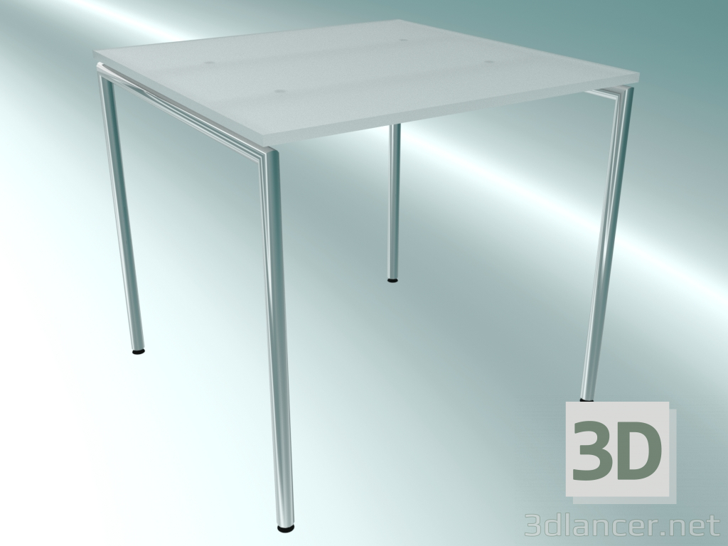 modello 3D Tavolino (S3 G1, 800x800x740 mm) - anteprima