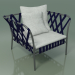 3D Modell Outdoor-Sessel InOut (851, grau lackiertes Aluminium) - Vorschau