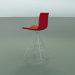 3 डी मॉडल बार कुर्सी 0498 (फ्रंट ट्रिम, पॉलीप्रोपाइलीन PO00104 के साथ) - पूर्वावलोकन