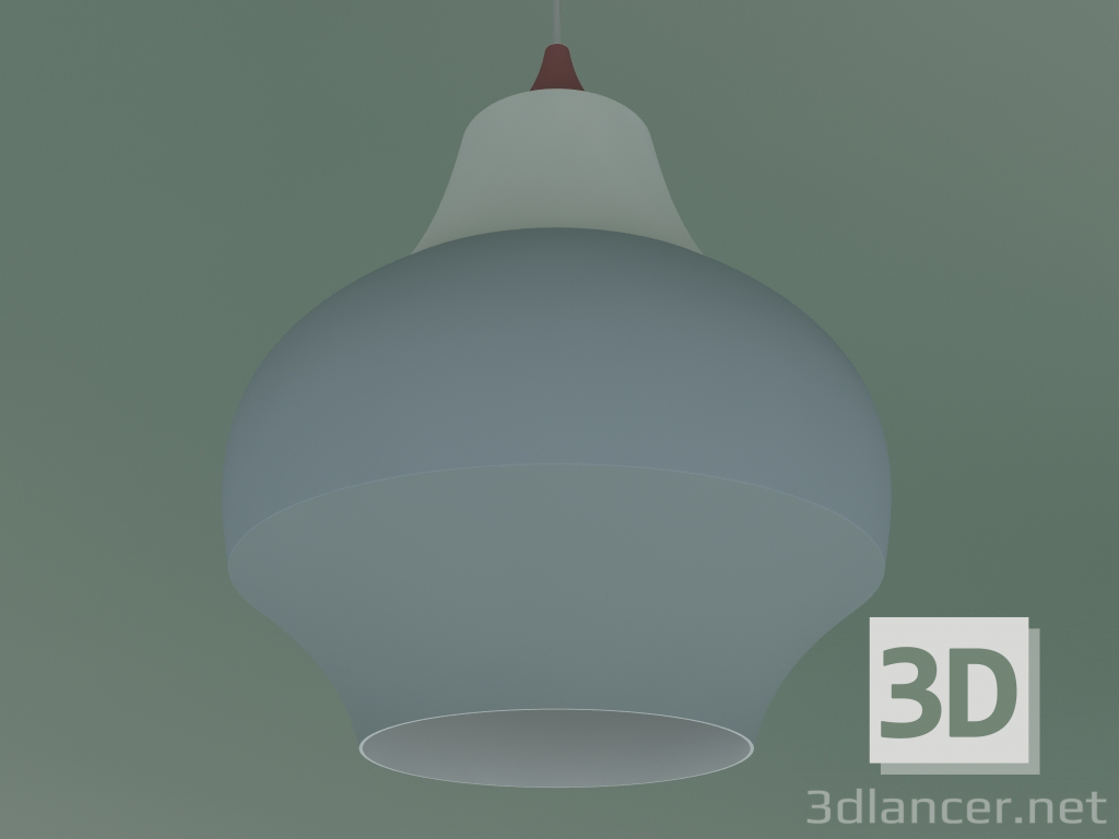 3d model Pendant lamp CIRQUE 380 (60W E27, COPPER TOP) - preview