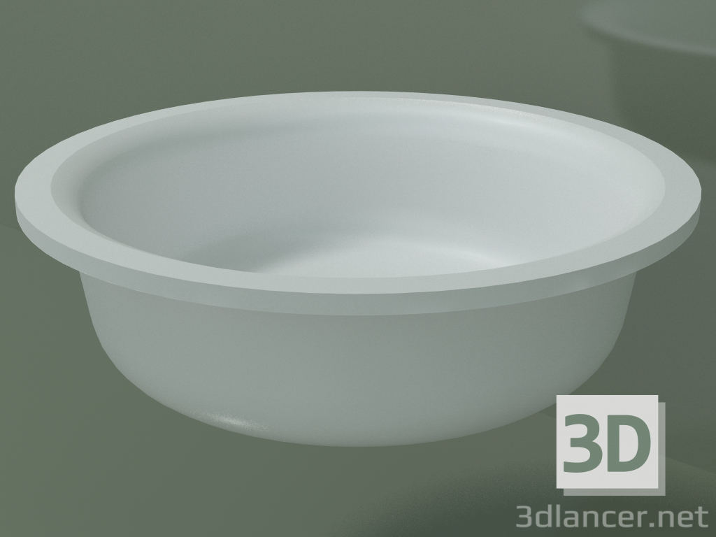 3D Modell Arbeitsplatte Waschbecken (04HM21201) - Vorschau