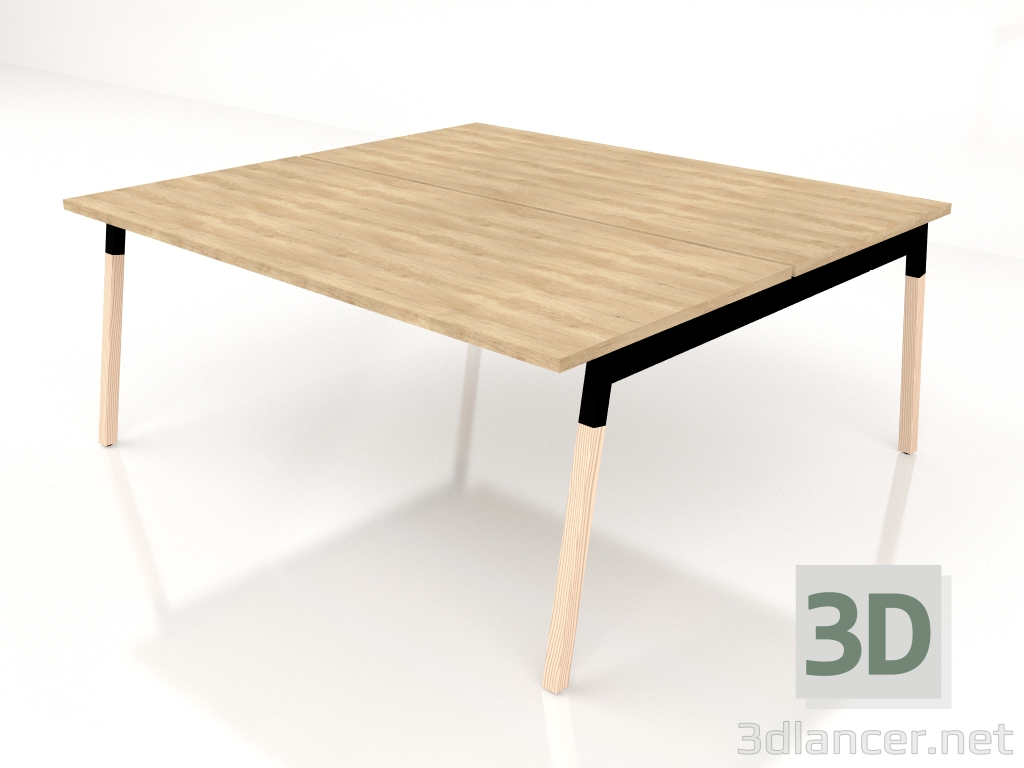 modèle 3D Table de travail Ogi W Bench Slide BOW35 (1800x1610) - preview
