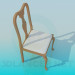 3D modeli Sandalye yemek odası için - önizleme