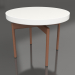 modèle 3D Table basse ronde Ø60 (Blanc, DEKTON Zenith) - preview