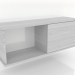 modèle 3D Étagère suspendue SHELF (avec 1 section ouverte à gauche) 1000 mm (blanc RAL 9010) - preview