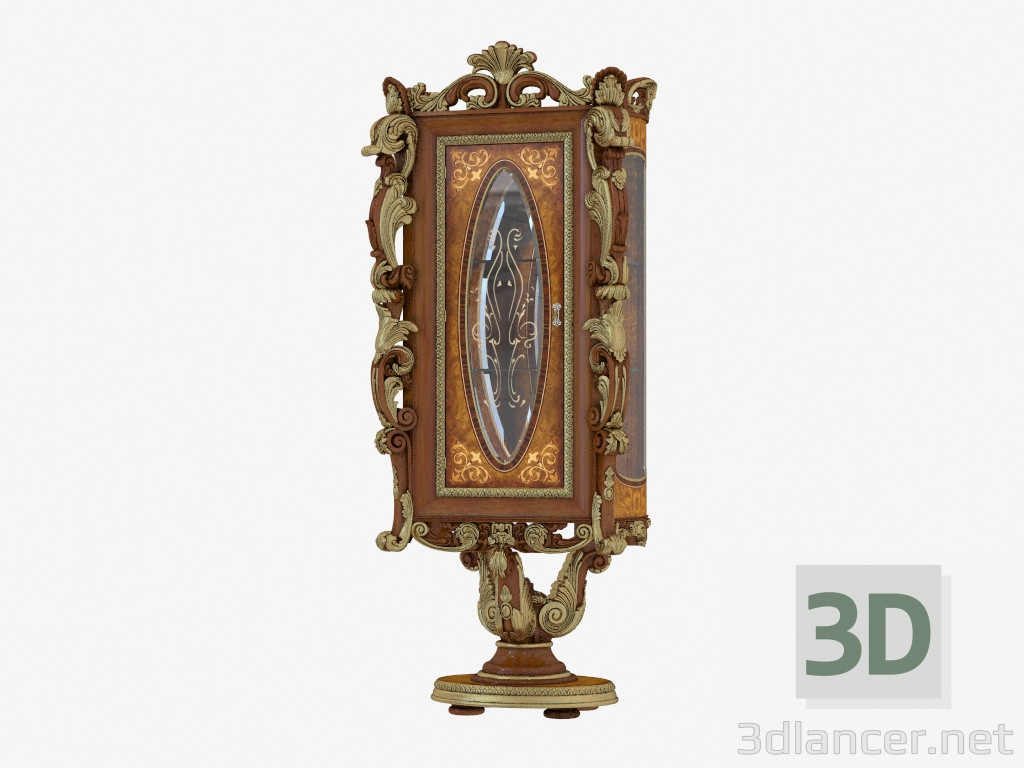 3d model Showcase in classic style 100 - preview