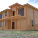 3d House of laminated veneer lumber model buy - render