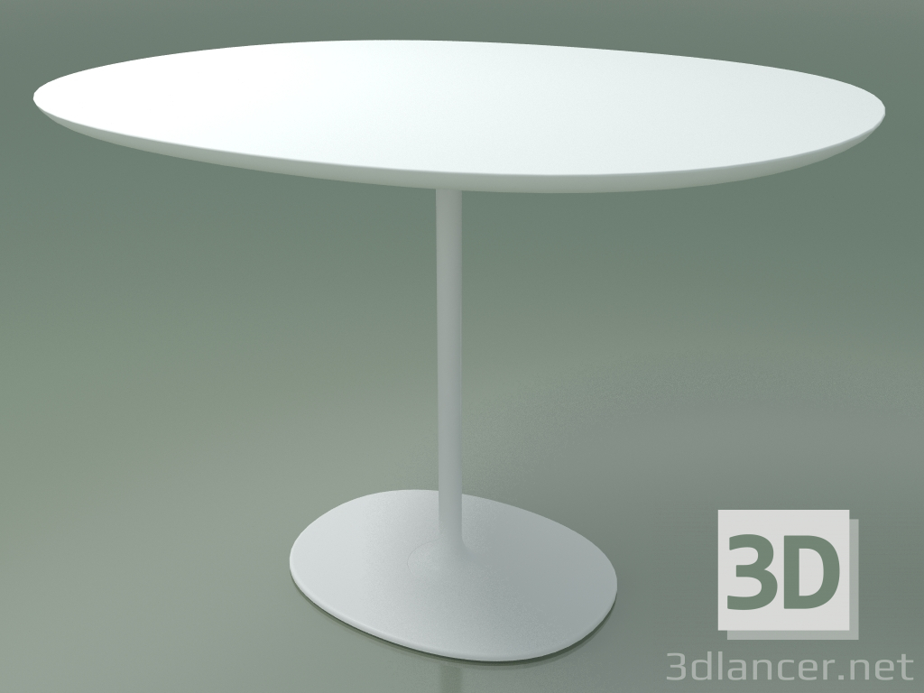 3d model Oval table 0642 (H 74 - 90x108 cm, F01, V12) - preview
