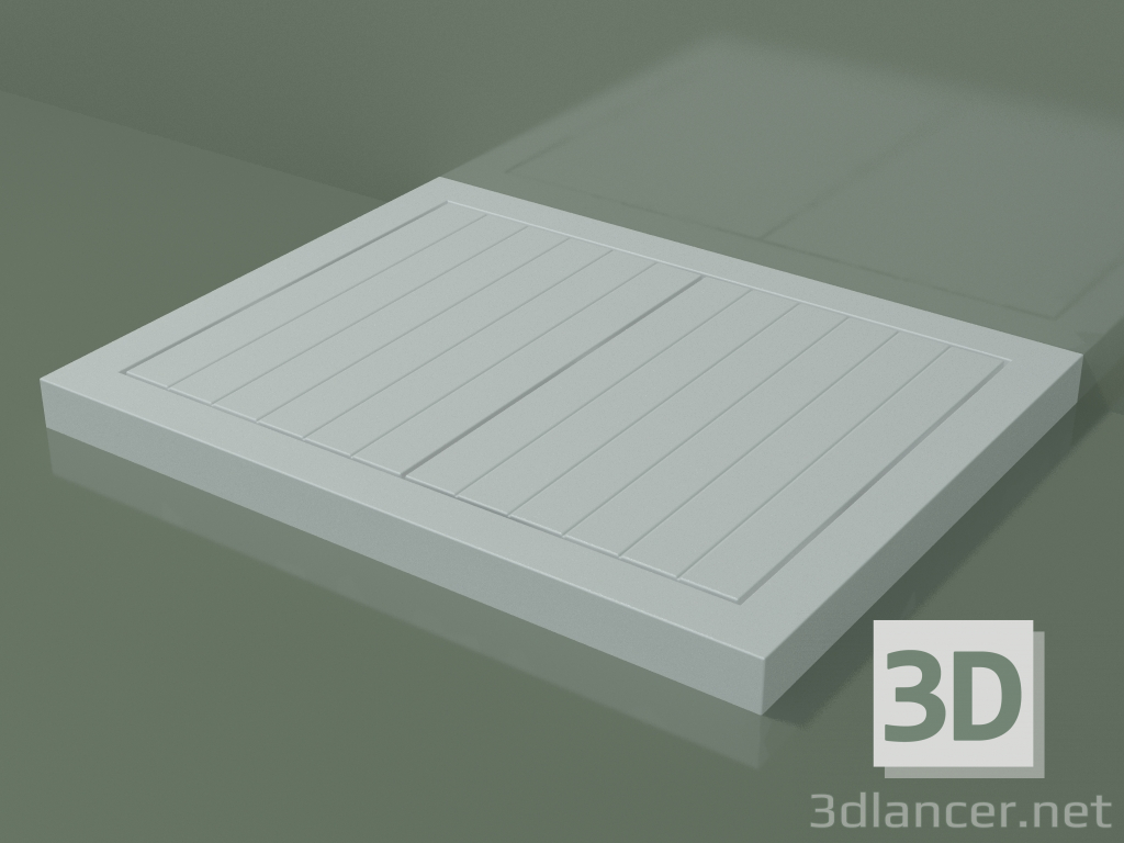 3 डी मॉडल शावर ट्रे (30HM0210, 90x70 सेमी) - पूर्वावलोकन