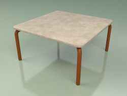 Coffee table 005 (Metal Rust, Farsena Stone)