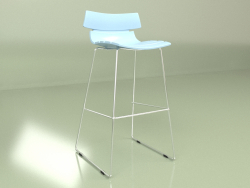 Bar stool Techno (blue)