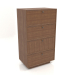 3d model Chest of drawers TM 15 (604x400x1074, wood brown light) - preview