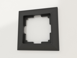 Fiore frame for 1 post (black matte)
