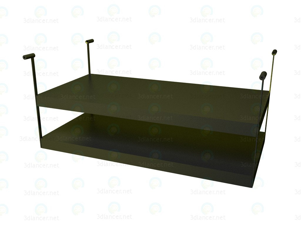 3d model Estante para mesa P1S0510AS - vista previa