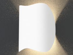 Накладний настінний світлодіодний світильник (DL18622_01 White)