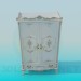 3d model Baroque cabinet - preview