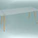 3D modeli Konferans masası (SAMC1 G1, 2000x900x740 mm) - önizleme