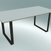 modèle 3D Table 70/70, 170x85cm (Blanc, Noir) - preview