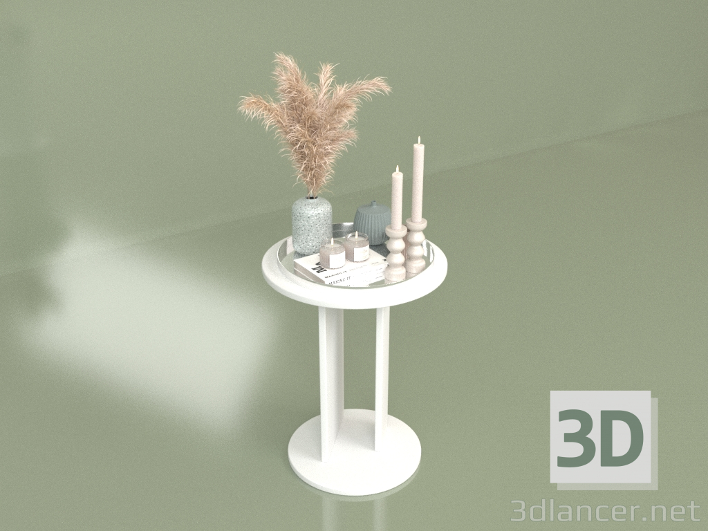 3d model Round coffee table (10431) - preview