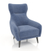 3d model Armchair SHELBY (Soft 17) - preview