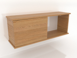Étagère suspendue SHELF (avec 1 section ouverte à droite) 1000 mm (chêne naturel)