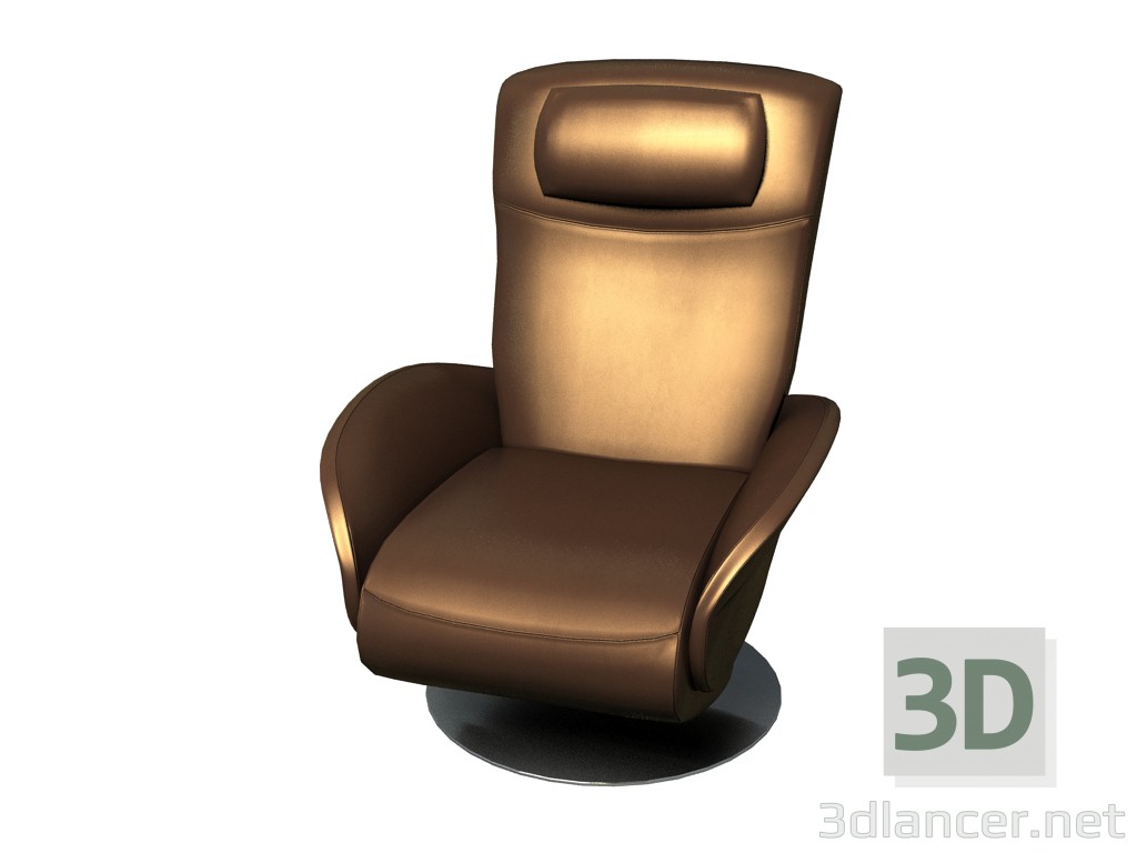 3d model Armchair 572 - preview