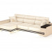 3d модель Кутова диван з підсвічуванням Batler – превью