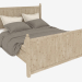 3d модель Ліжко двоспальне Гурдаль (209х173) – превью