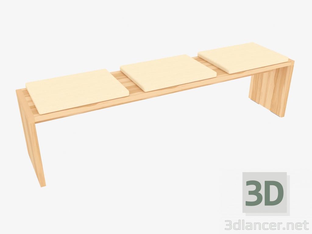 3d model Bench (3705-61) - preview
