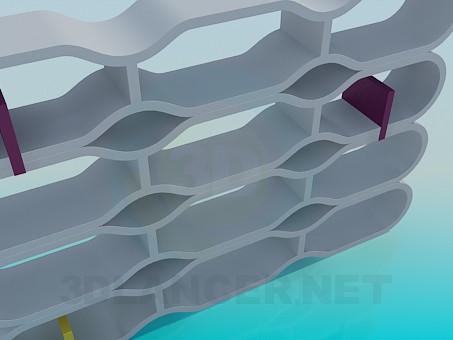 3d model Shelving - preview 3d model Shelving - preview