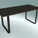 3D Modell Tisch 70/70, 170x85cm (Schwarz) - Vorschau
