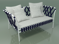 Outdoor-Sofa InOut (852, weiß lackiertes Aluminium)