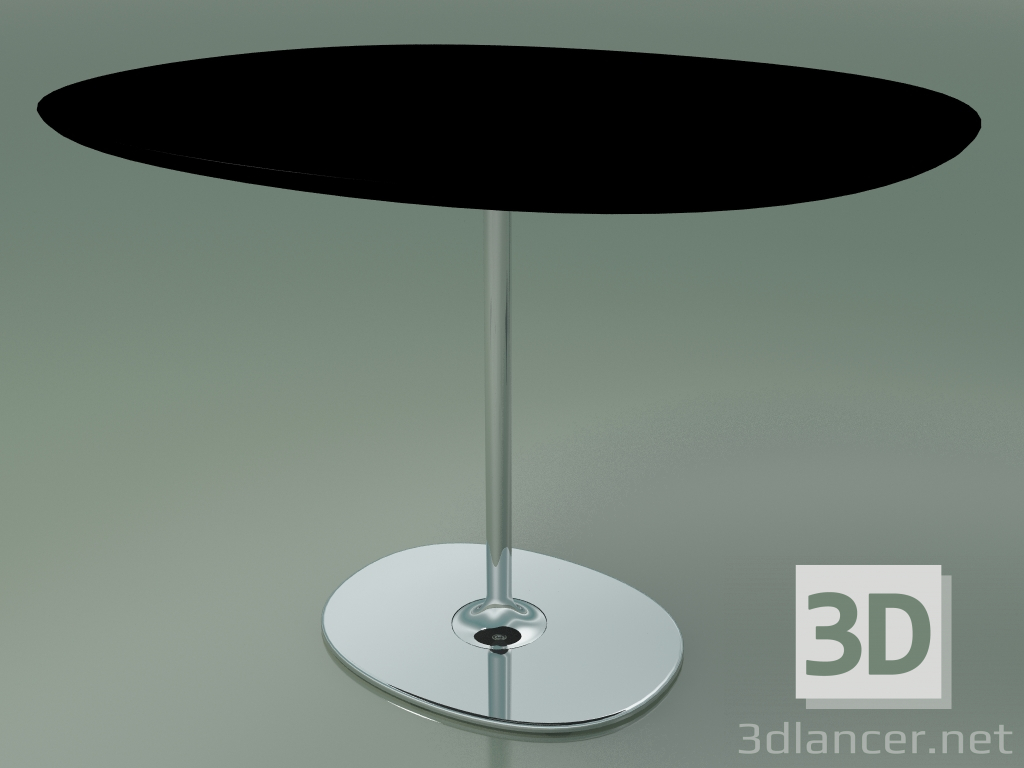 3D Modell Ovaler Tisch 0642 (H 74 - 90 x 108 cm, F02, CRO) - Vorschau