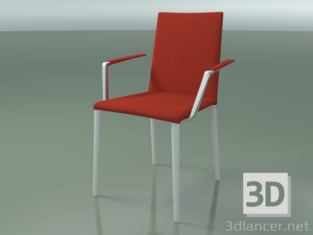 modèle 3D Chaise 1708BR (H 85-86 cm, avec accoudoirs, avec revêtement en tissu, V12) - preview