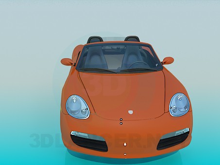 3d model Porche Boxter - preview 3d model Porche Boxter - preview