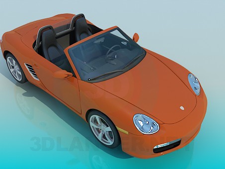 3d model Porche Boxter - preview 3d model Porche Boxter - preview