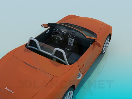 3d model Porche Boxter - preview 3d model Porche Boxter - preview