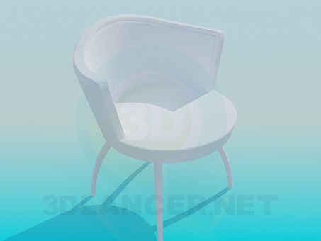 modelo 3D Silla con estilo - escuchar modelo 3D Silla con estilo - escuchar